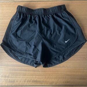 Nike Black Athletic Shorts Moisture-Wicking Elastic Waistband
